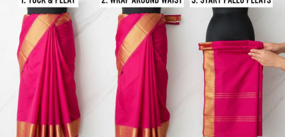 Saree Draping Basics for Beginners