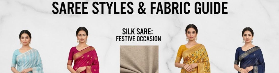 Saree Styles and Febric Guide