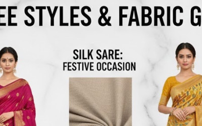 Saree Styles and Febric Guide