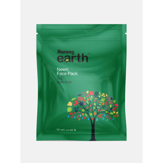 Aarong Earth Neem Face Pack 100gm Green