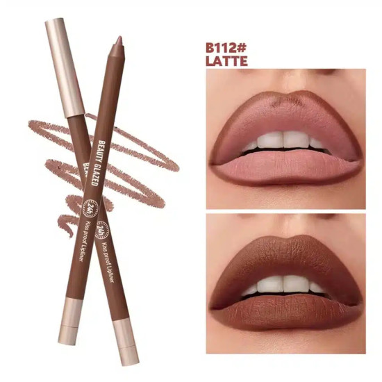 Beauty Glazed Waterproof & Long-Lasting Lip Liner Pencil