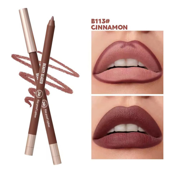 Beauty Glazed Waterproof & Long-Lasting Lip Liner Pencil