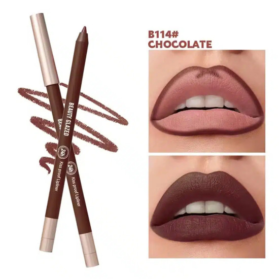 Beauty Glazed Waterproof & Long-Lasting Lip Liner Pencil