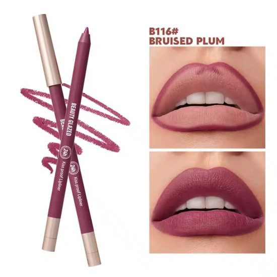 Beauty Glazed Waterproof & Long-Lasting Lip Liner Pencil