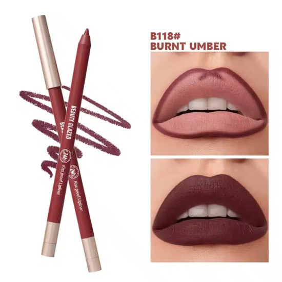 Beauty Glazed Waterproof & Long-Lasting Lip Liner Pencil
