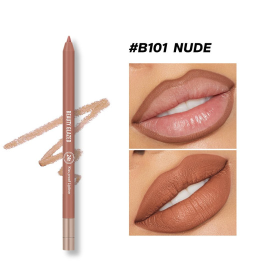 Beauty Glazed Waterproof & Long-Lasting Lip Liner Pencil