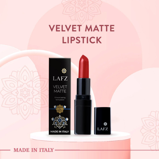 Lafz Vintage Red - Velvet Matte Lipstick